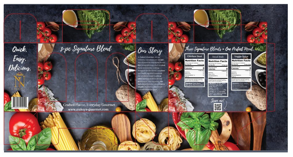Food Menu — Banner by Ranaverse