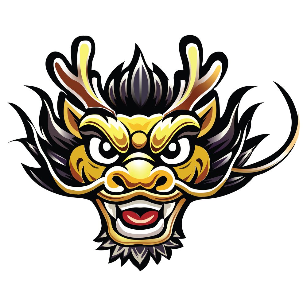 Dragon Mascot — Logo by Ranaverse